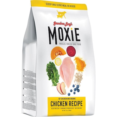 8 Oz Dog Moxie Grain Free Chicken Food